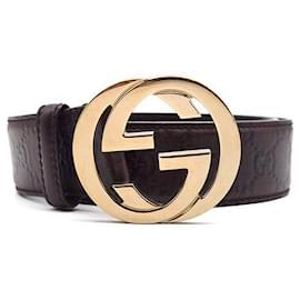 Gürtel mit ineinandergreifenden Schnallen - Gucci