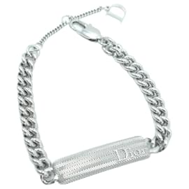 Dior Bracciale a catena Guilloch Silver