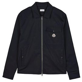 Moncler Sobrecamisa in gabardine di cotone