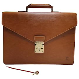 Louis Vuitton Serviette Briefcase Camel (Premium, Unisex)