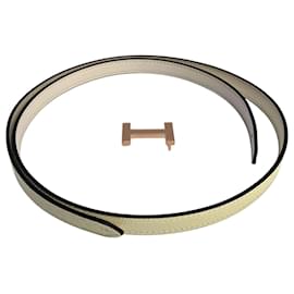 Hermès Reversibler Gürtel mit Schnalle