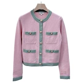 Cárdigan Cashmere Cruise Rosa - Chanel