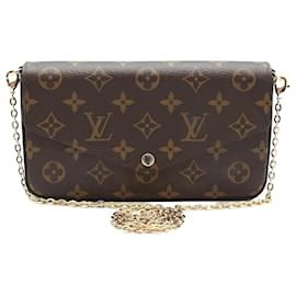 Louis Vuitton Monogram Felicie Pochette Crossbody Bag