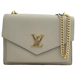 Louis Vuitton Borsa a tracolla e crossbody Mylockme Chain BB Grain Calfskin Pink