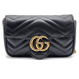 Borsa a tracolla GG Marmont Matelassé Super Mini - Gucci