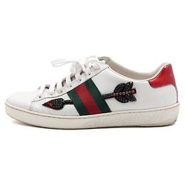 Gucci Sneaker Ace Crystal Arrow da donna