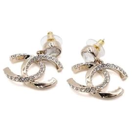 Orecchini Season Gold CC Crystal Drop - Chanel