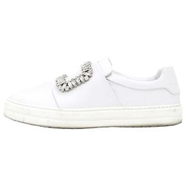 Roger Vivier Baskets slip-on en cristal pour femme