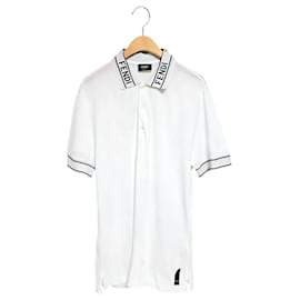 Kurzärmeliges Poloshirt mit Logo - Fendi