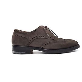 Hermès Scarpe Oxford stringate in scamosciato