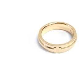 Tiffany & Co Schmaler Ring aus Gelbgold Größe