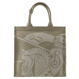 Burberry Borsa Shopper in cotone beige