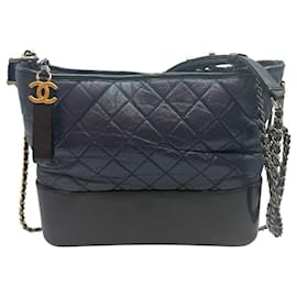 Chanel Gabrielle Hobo Medium Navy