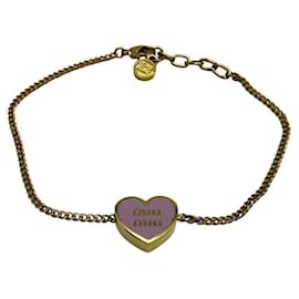 Metallarmband mit Herz-Logo - Miu Miu