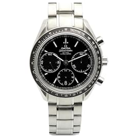 Omega Orologio Speedmaster Racing Moonwatch da uomo in acciaio, Cronografo nero