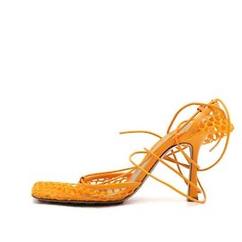 Bottega Veneta Scarpe in mesh arancione da donna