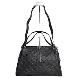 Louis Vuitton Borsa a tracolla Pontieux PM Monogram Empreinte nero
