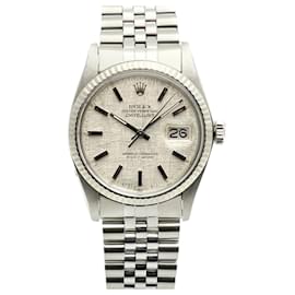 Rolex Reloj Datejust con esfera vintage de acero