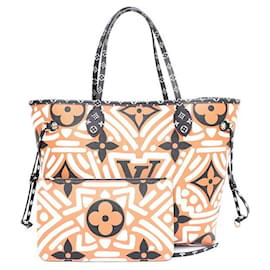 Monogram Giant Crafty Neverfull MM Schultertasche - Louis Vuitton