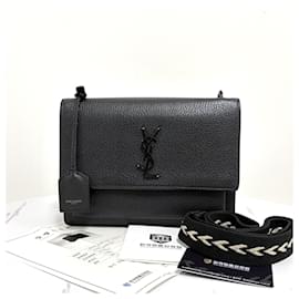 Saint Laurent Borsa a Spalla Sunset Black