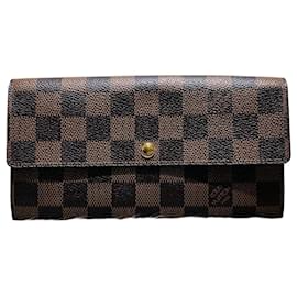 Damier Ebene Sarah Wallet - Louis Vuitton