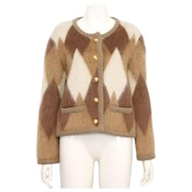 Bürstete Mohair-Jacke für Damen - Céline