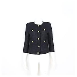 Balmain Metal Short Button Cardigan Women Jacket