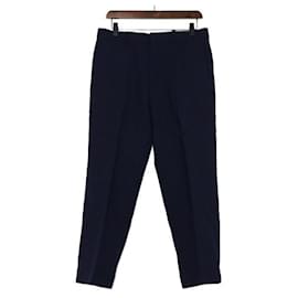 Pantaloni in cotone blu navy da uomo - Marni