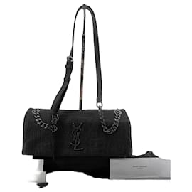 Saint Laurent Borsa a tracolla in coccodrillo West Hollywood