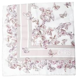 Foulard quadrato in seta Camo Butterfly - Dior