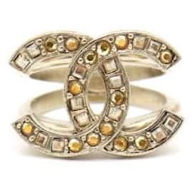 Crystal CC Logo Ring Größe Season - Chanel