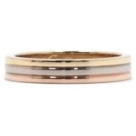 Cartier Fede nuziale in oro tricolore