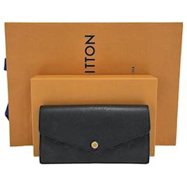Louis Vuitton Sarah Portemonnaie Monogram Empreinte Schwarz