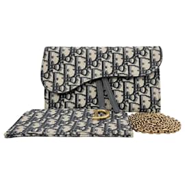 Borsa a tracolla Oblique Saddle WOC - Dior