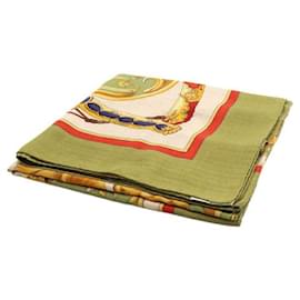 Sciarpa scialle foulard gigante in seta e cashmere - Hermès