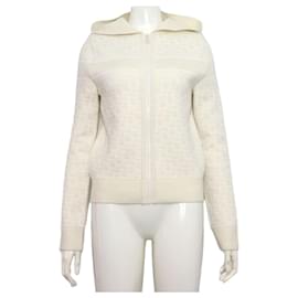 Oblik Kapuzenjacke mit Reißverschluss aus Kaschmir-Mischung für Damen - Dior