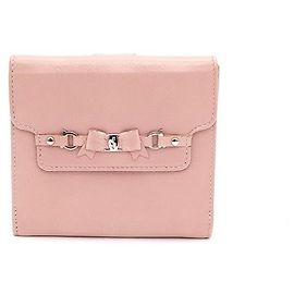 Salvatore Ferragamo Cartera compacta Vara rosa
