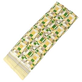 Sciarpa a quadri giallo e verde - Burberry