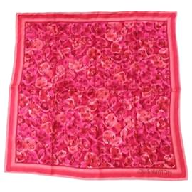 Sciarpa con motivo fiori di ciliegio Rosa acceso - Louis Vuitton
