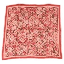 Sciarpa con motivo fiori di ciliegio Bordeaux - Louis Vuitton