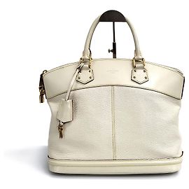 Louis Vuitton Borsa Tote Suhali Leather GM Ivory