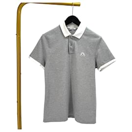 Kurzarm-Poloshirt Grau - Moncler