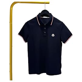 Kurzarm-Poloshirt Navy - Moncler