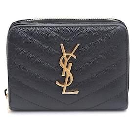 Saint Laurent Cartera compacta con cremallera
Perimetral