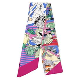 Hermès Foulard Twilly Maxi in seta Animapolis
