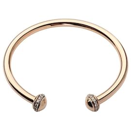 Bracciale rigido aperto Possession in oro rosa e diamanti (Fattura del grande magazzino) - Piaget