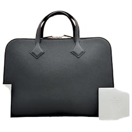 Hermès Maletín Victoria Light Black Engraving [Year Business Bag Handbag BT TD