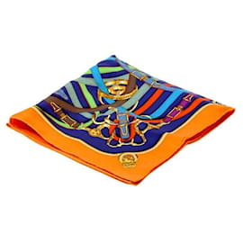 Sciarpa in seta arancione - Hermès