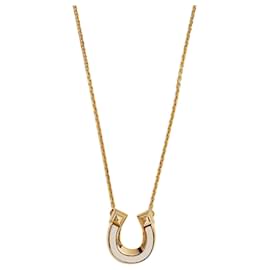 Halskette aus Gelbgold Cream, Small Model - Hermès