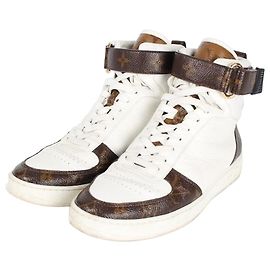 Louis Vuitton Sneakers High Top Monogram Edizione Limitata Bianco